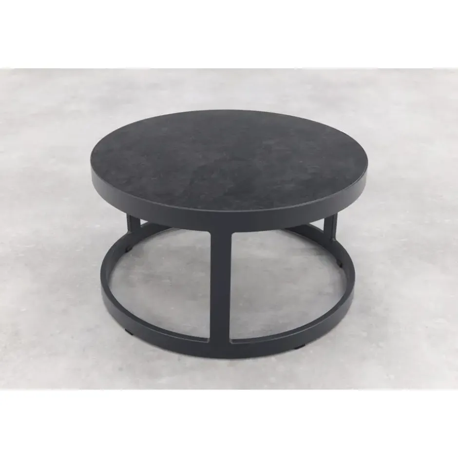 VDG Rhodos koffietafel - set van 2 - antraciet