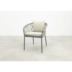 VDG Sara/Marena ronde tuinset Ø158 cm. (7-delig) - Antraciet