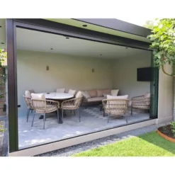 VDG Set van 4 - Julia dining tuinstoel - Antraciet