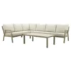 VDG Viento/Atlanta hoek loungeset (4-delig) - Latte
