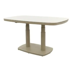 VDG Welton up&down verstelbare tuintafel - Latte