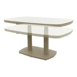 VDG Welton up&down verstelbare tuintafel - Latte