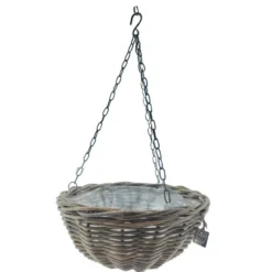 Vd Leeden Hangmand Rotan – D40 cm - gevlochten - hangend