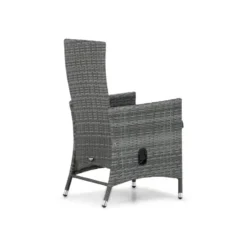 Verstelbare Tuinstoel Wicker Grijs-antraciet Domani Furniture Beluga
