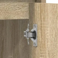 vidaXL - Badkamerkast - Bruin - Bewerkt hout