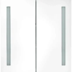 vidaXL - Badkamerkast - Grijs - MDF - 62 x 14 x 60 cm