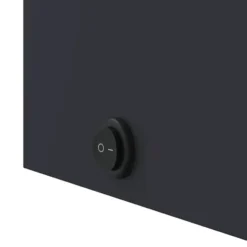 vidaXL - Badkamerkast met spiegel en LED 45x13x52 cm grijs
