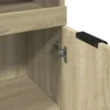 vidaXL Badkamerkast – Sonoma Eiken – Compact Design – Bewerkt Hout