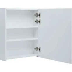 vidaXL - Badkamerkast - Wit - MDF