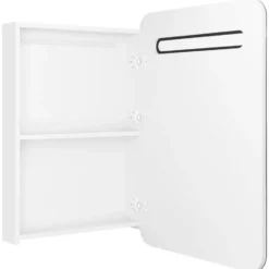 vidaXL - Badkamerkast - Wit - MDF