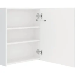 vidaXL - Badkamerkast - Wit - MDF