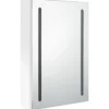 vidaXL - Badkamerkast - Wit - MDF - 50 x 13 x 70 cm