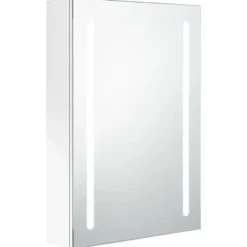 vidaXL - Badkamerkast - Wit - MDF - 50 x 13 x 70 cm
