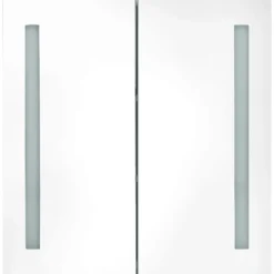 vidaXL - Badkamerkast - Wit - MDF - 62 x 14 x 60 cm