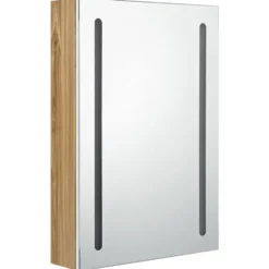 vidaXL - Badkamerkast - Wit - MDF - 50 x 13 x 70 cm