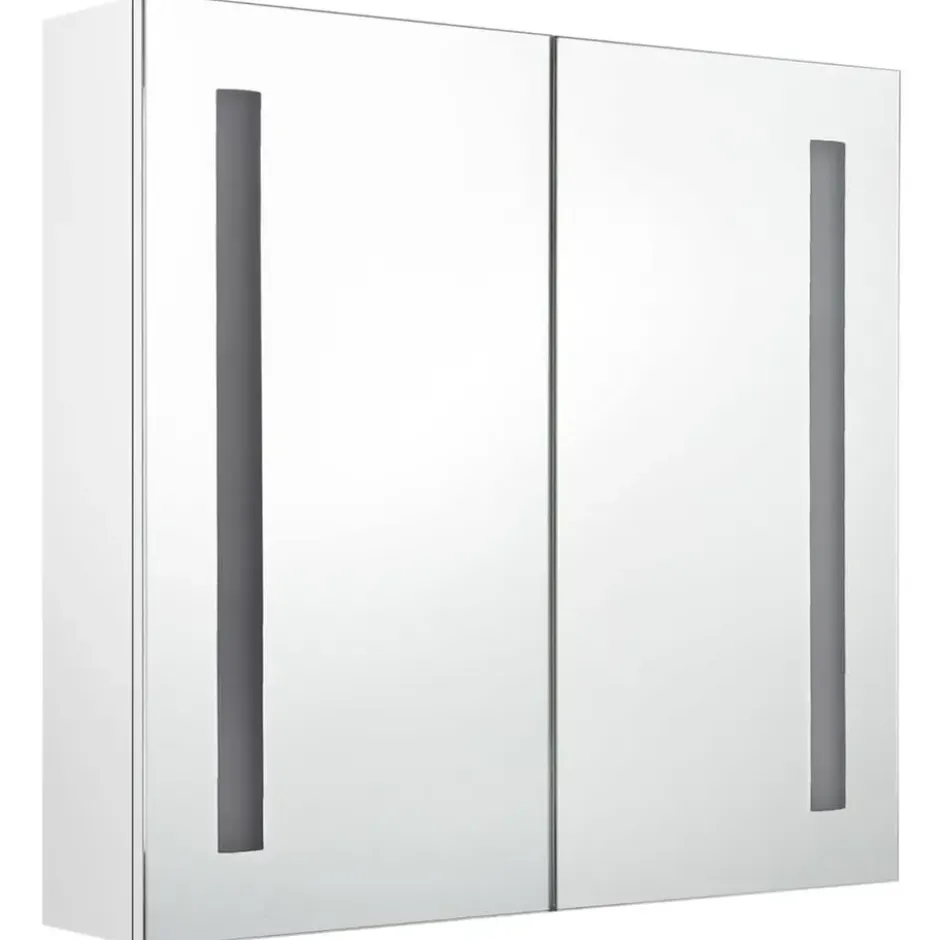 vidaXL - Badkamerkast - Wit - MDF - 62 x 14 x 60 cm