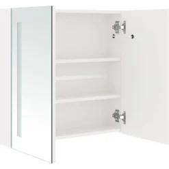 vidaXL - Badkamerkast - Wit - MDF - 62 x 14 x 60 cm