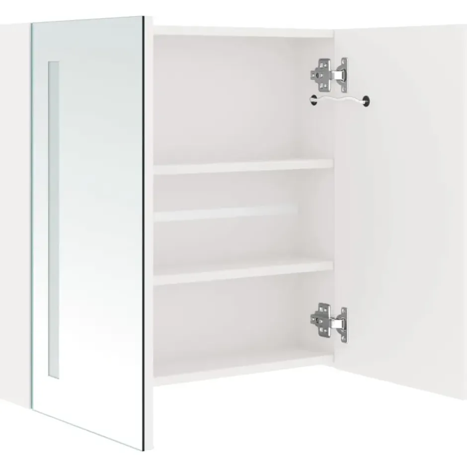 vidaXL - Badkamerkast - Wit - MDF - 62 x 14 x 60 cm