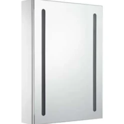 vidaXL - Badkamerkast - Wit - MDF - 50 x 13 x 70 cm