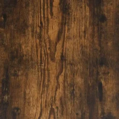 vidaXL - Badkamerkast 65x33x60 cm bewerkt hout gerookt eikenkleurig