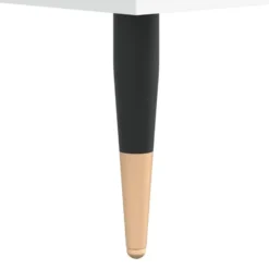 vidaXL - Badkamerkast 65x33x60 cm bewerkt hout wit