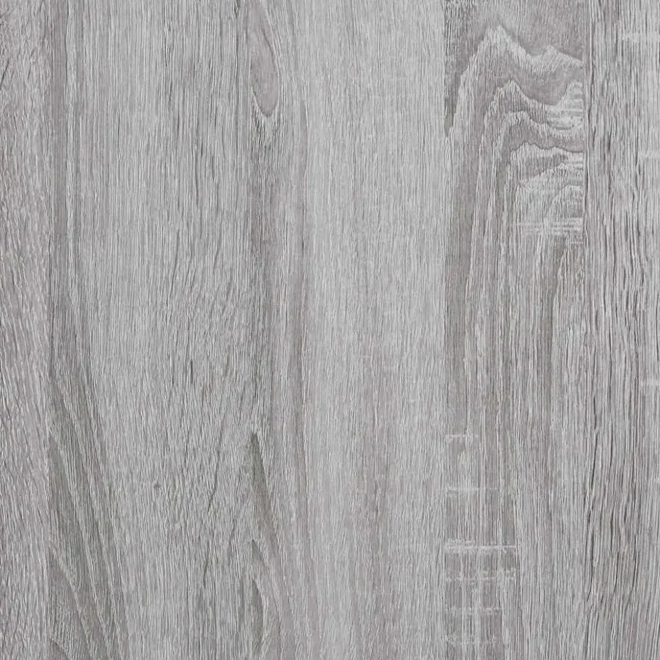 vidaXL - Badkamerkast 80x33x60 cm bewerkt hout grijs sonoma eikenkleurig