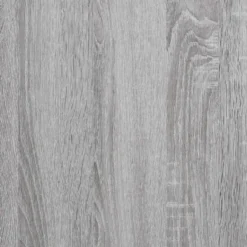 vidaXL - Badkamerkast 65x33x60 cm grijs sonoma eikenkleurig bewerkt hout