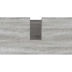 vidaXL - Badkamerkast 65x33x60 cm grijs sonoma eikenkleurig bewerkt hout