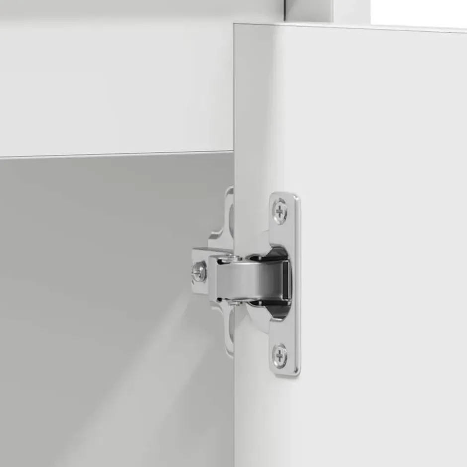 VIDAXL Badkamerkast 60x33x61 cm spaanplaat wit