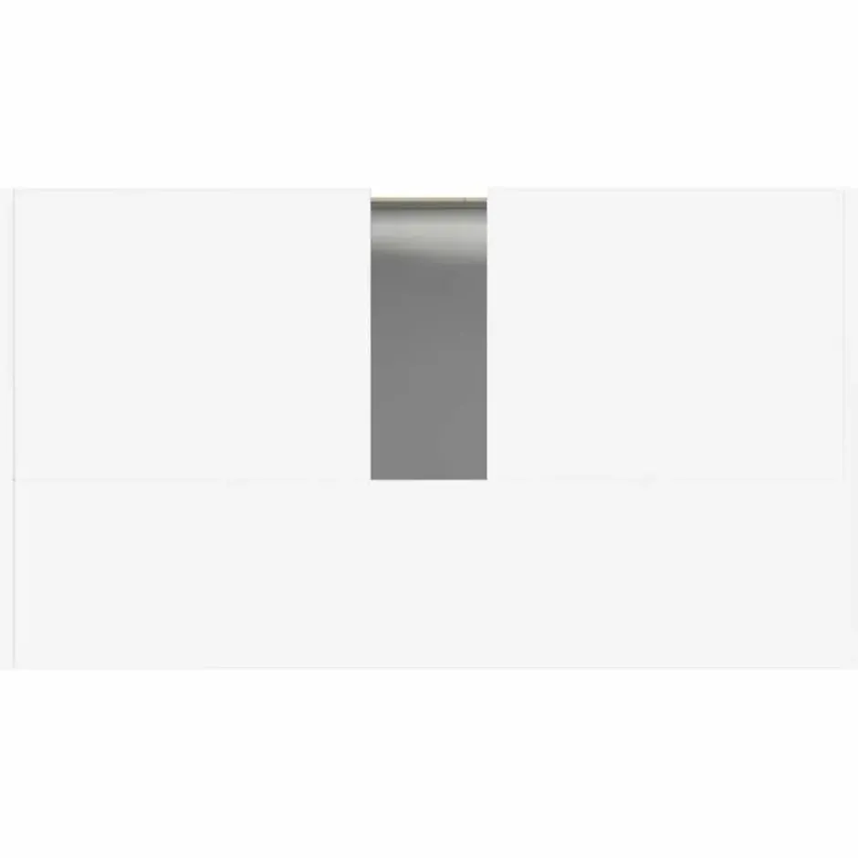VIDAXL Badkamerkast 60x33x61 cm spaanplaat wit