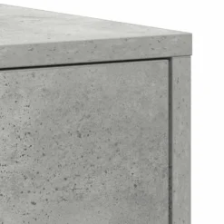 VIDAXL Badkamerkast 30x30x183,5 cm spaanplaat betongrijs