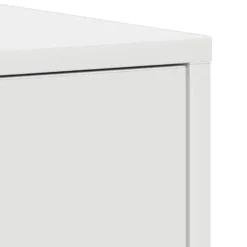 VIDAXL Badkamerkast 30x30x183,5 cm spaanplaat wit