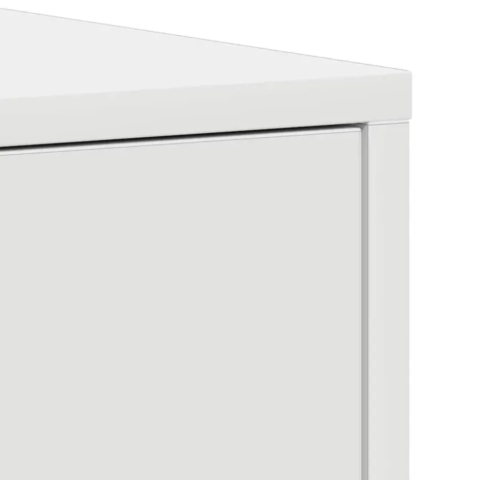 VIDAXL Badkamerkast 30x30x183,5 cm spaanplaat wit