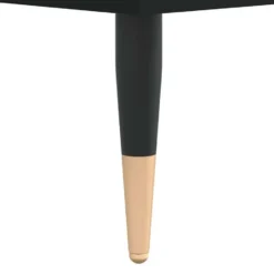 vidaXL - Badkamerkast 80x33x60 cm zwart bewerkt hout