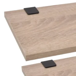 vidaXL - Badkamer Meubel - Beige - Bewerkt hout