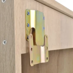 vidaXL - Badkamer Meubel - Beige - Bewerkt hout