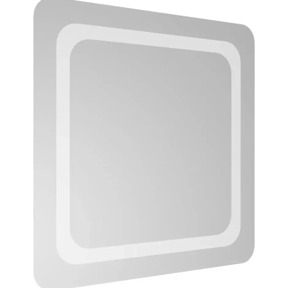 vidaXL Badkamerspiegel LED 50x50 cm