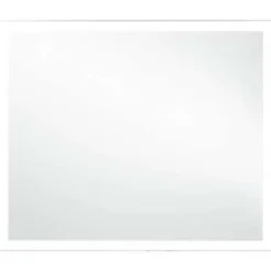 vidaXL - Badkamerspiegel - Zilver - Glas - 60 x 50 cm