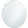 vidaXL - Badkamerspiegel - Zilver - Aluminium - 70 cm