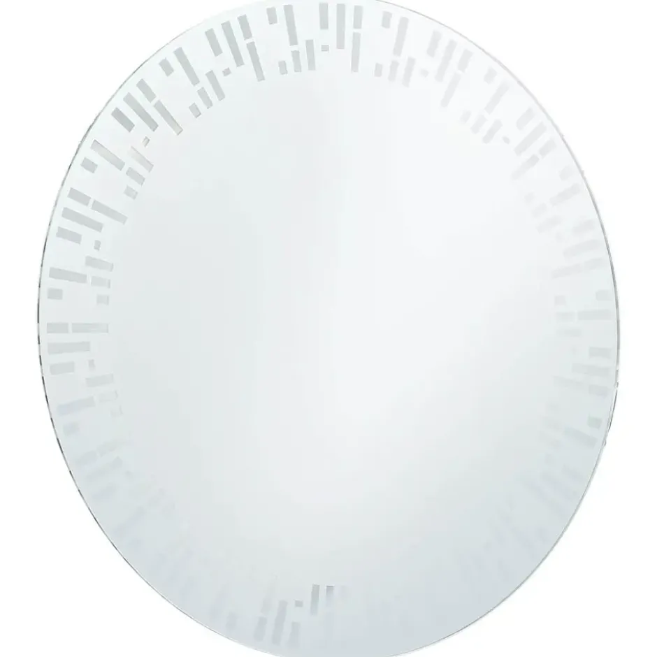 vidaXL - Badkamerspiegel - Zilver - Aluminium - 70 cm
