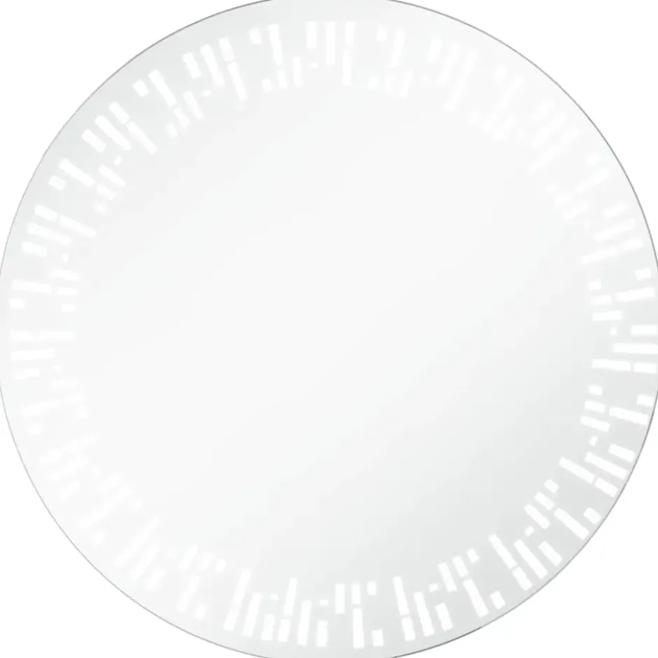 vidaXL - Badkamerspiegel - Zilver - Aluminium - 70 cm