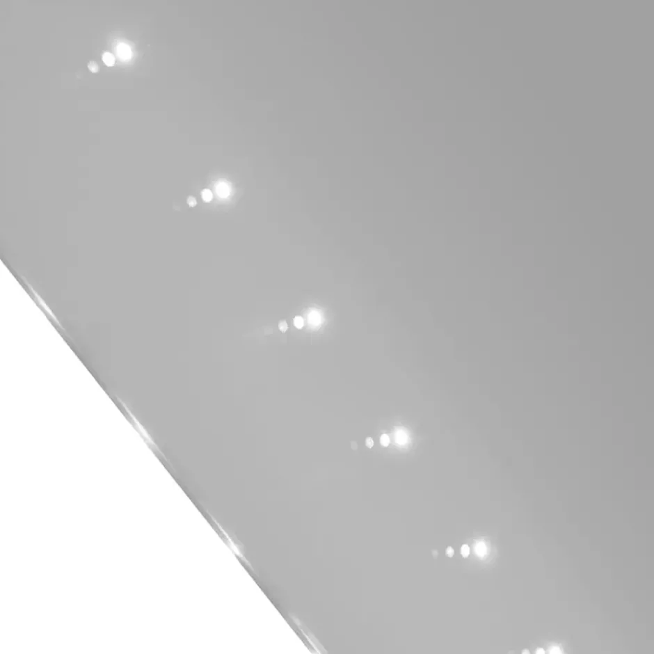 vidaXL - Badkamerspiegel - Zilver - Glas - 60 x 80 cm