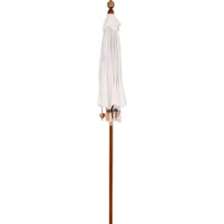vidaXL - Balinese Parasol - Crème - Katoen