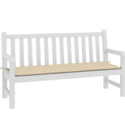vidaXL - Bankkussen Zitkussen - 150x50x3 cm - Zitkussens Oxford Stof Beige