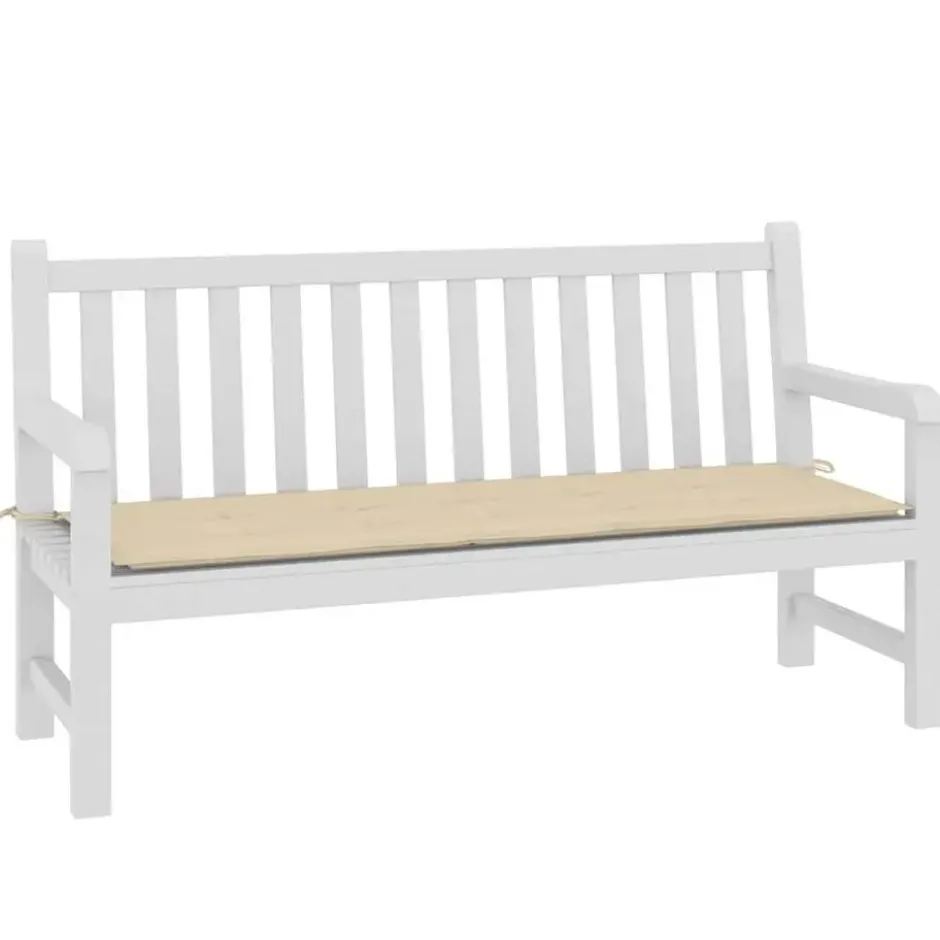 vidaXL - Bankkussen Zitkussen - 150x50x3 cm - Zitkussens Oxford Stof Beige