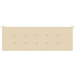 vidaXL - Bankkussen Zitkussen - 150x50x3 cm - Zitkussens Oxford Stof Beige