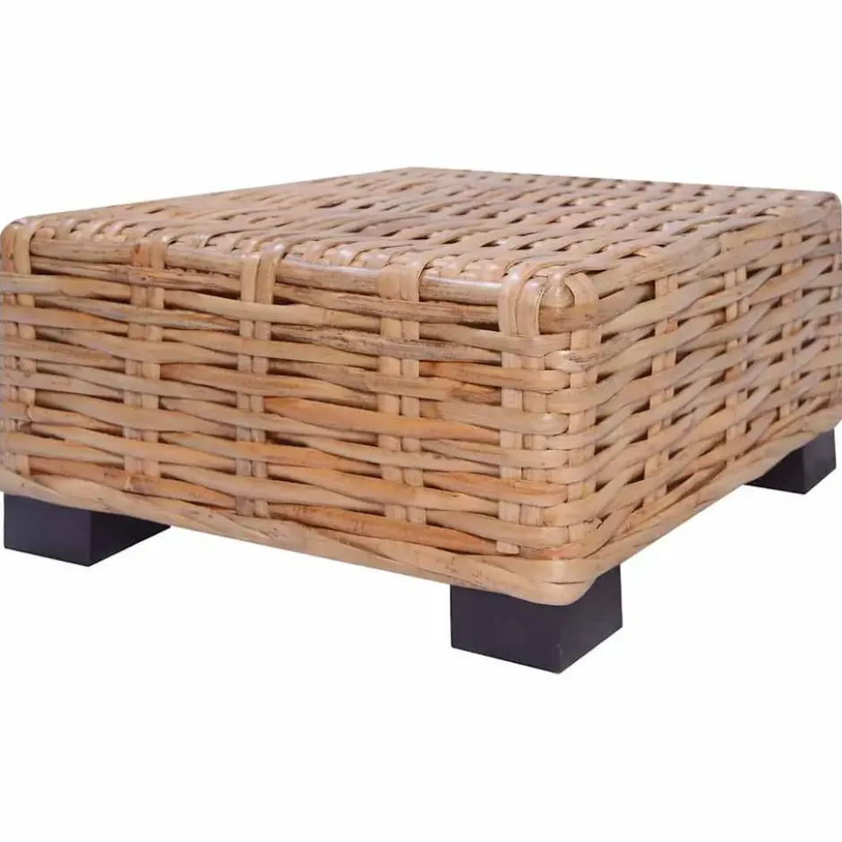 vidaXL - Bankset - Bruin - Rattan