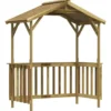 vidaXL - Barbecue-overkapping 163,5x93x210 cm geïmpregneerd grenenhout