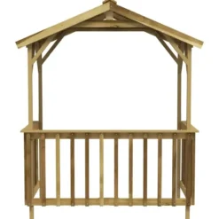 vidaXL - Barbecue-overkapping 163,5x93x210 cm geïmpregneerd grenenhout