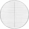 vidaXL - Barbecuerooster 43 x 43 cm Zilver Roestvrijstaal